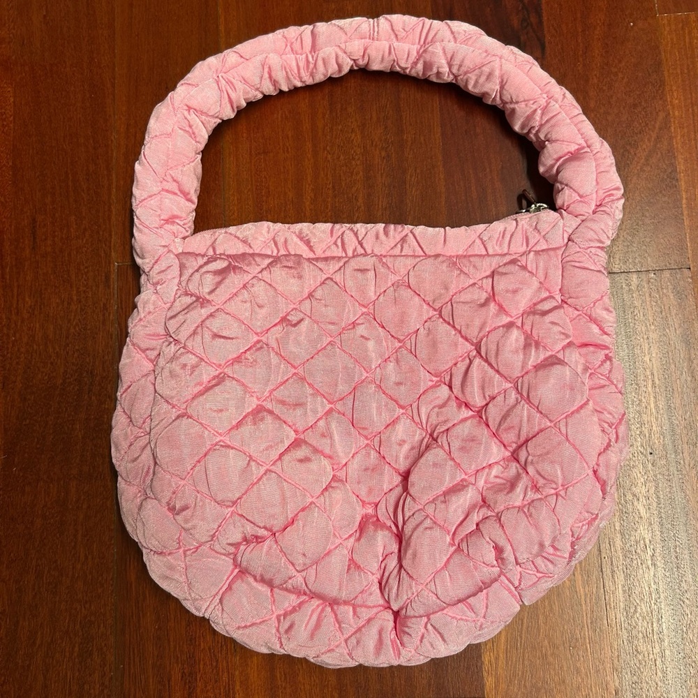Frankie’s Bikini Pink Quilted Women's Bag